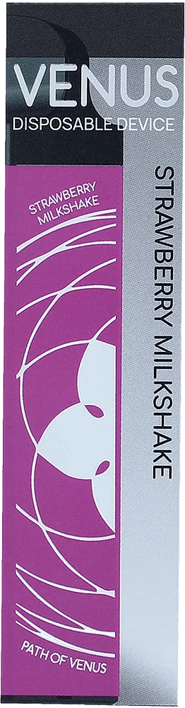 Electric pods with strawberry flavor "Venus Milkshake" 2500 puffs