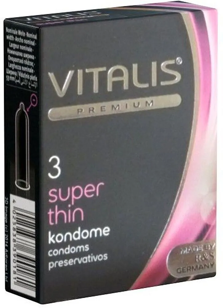 Condoms "Vitalis Super Thin" 3pcs