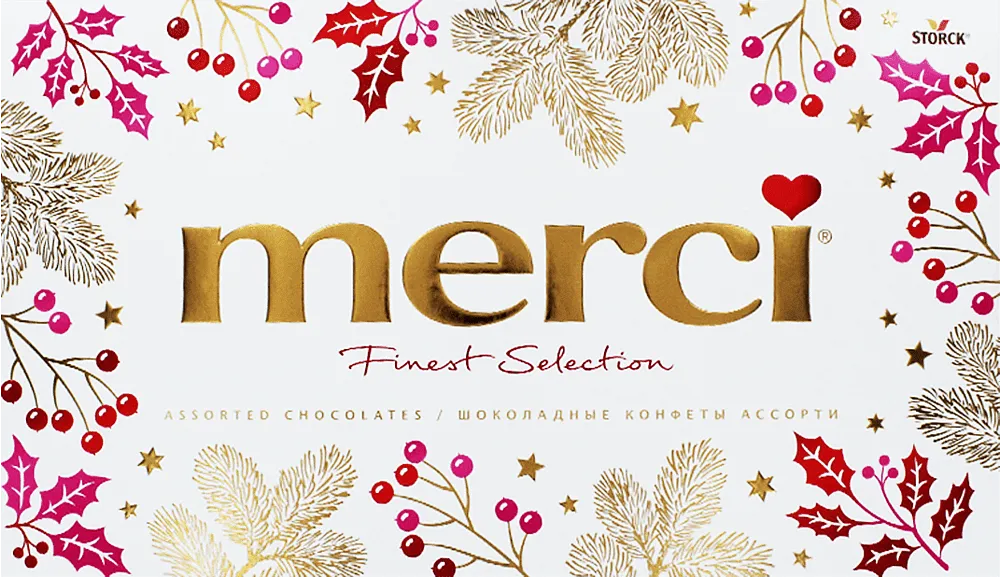 Chocolate candies collection "Merci Finest Selection" 400g