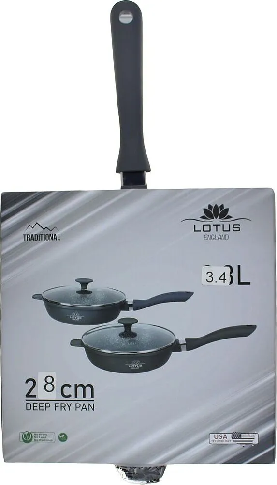 Casserole with lid "Lotus"
