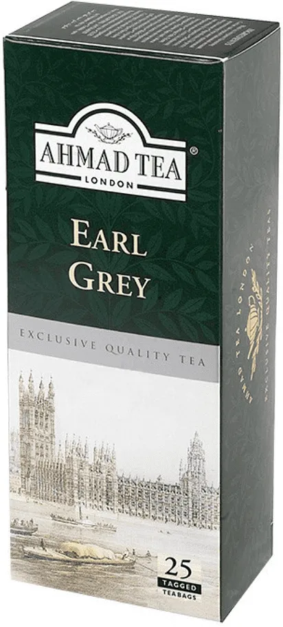 Black tea "Ahmad  Earl Grey Tea" 25*2g