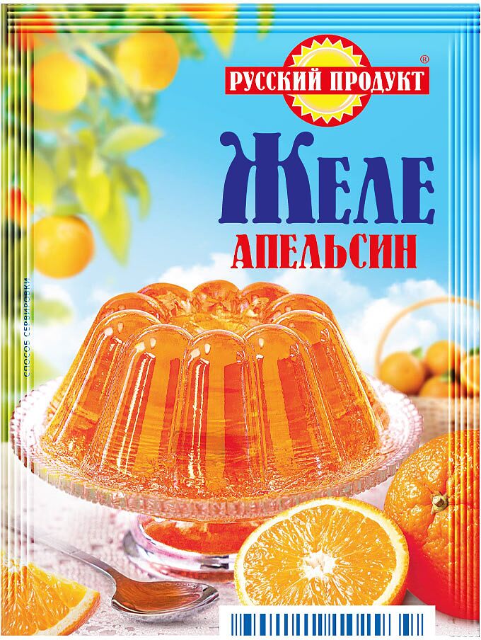 Jelly "Russkiy Product" 50g Orange