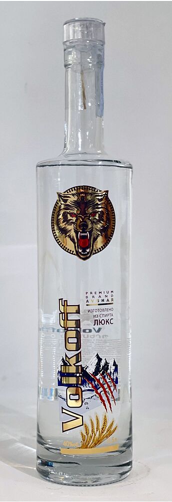 Vodka "Avshar Volkoff" 0.5l 