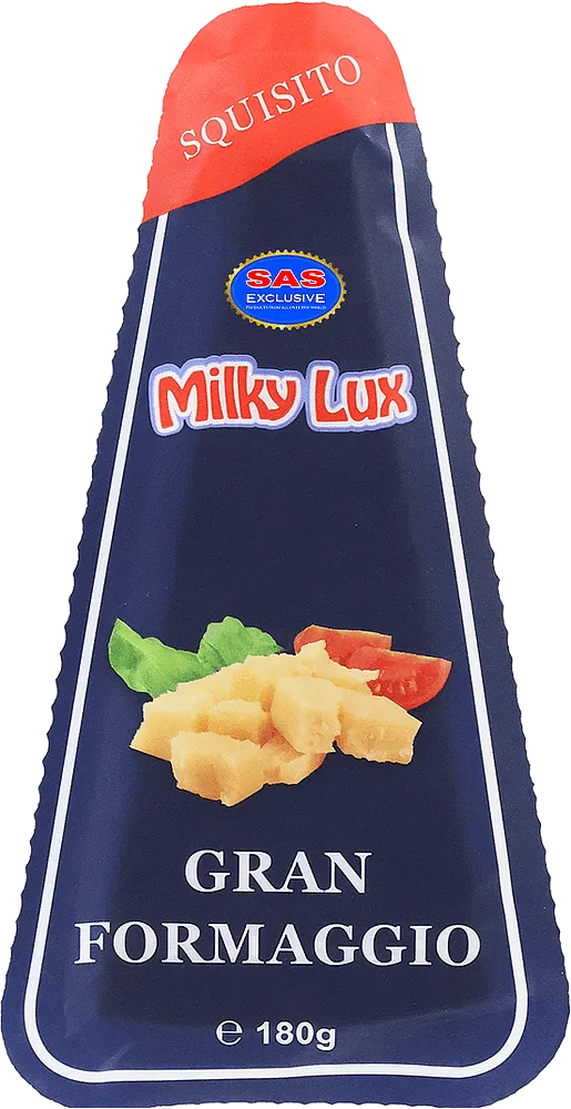 Պանիր պինդ «Milky Lux Gran Formaggio» 180գ