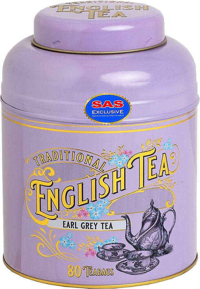 Black tea "New English Teas Earl Grey" 80*2g
