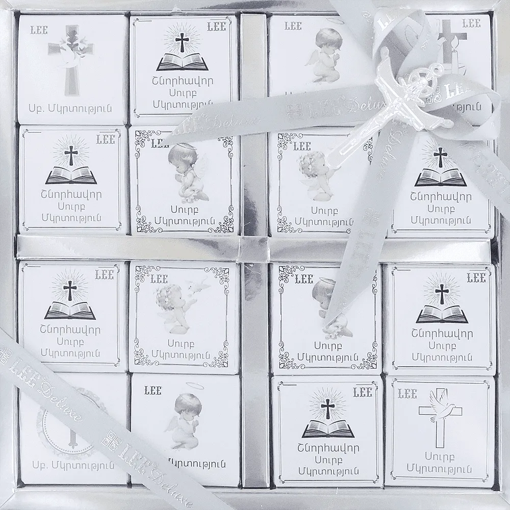 Շոկոլադե կոնֆետների հավաքածու «Lee Deluxe Baptism» 320գ