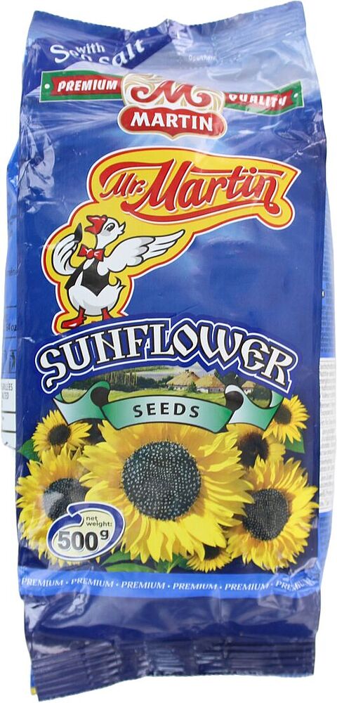 Sunflower seeds with sea salt "Ot Martina M. Martin" 500g
