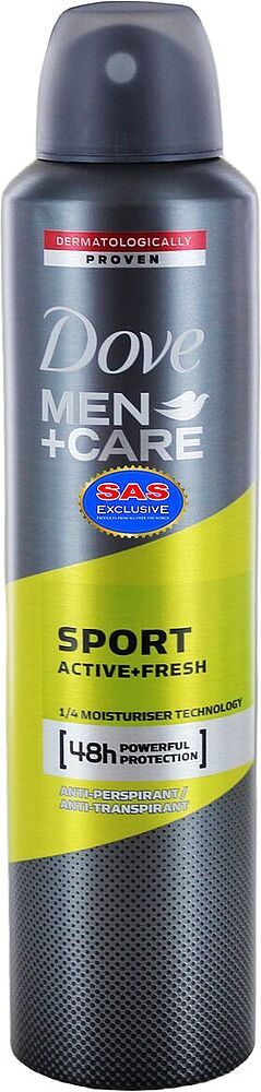 Антиперспирант-дезодорант "Dove Men+Care Sport Active Fresh" 250мл