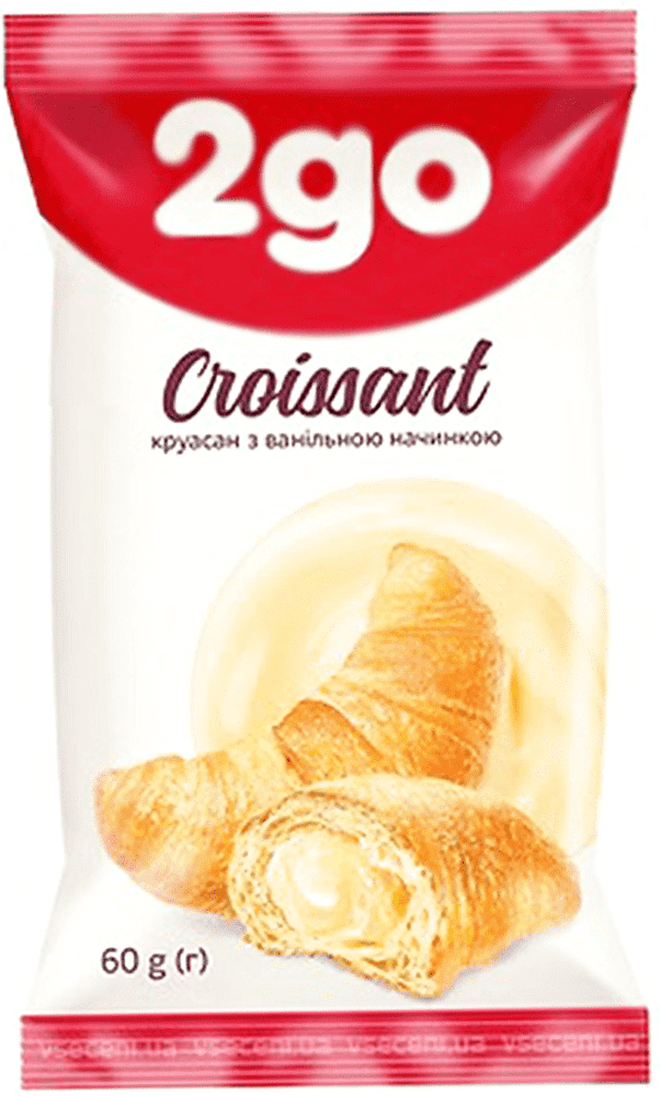 Croissant with vanilla filling "2go" 60g