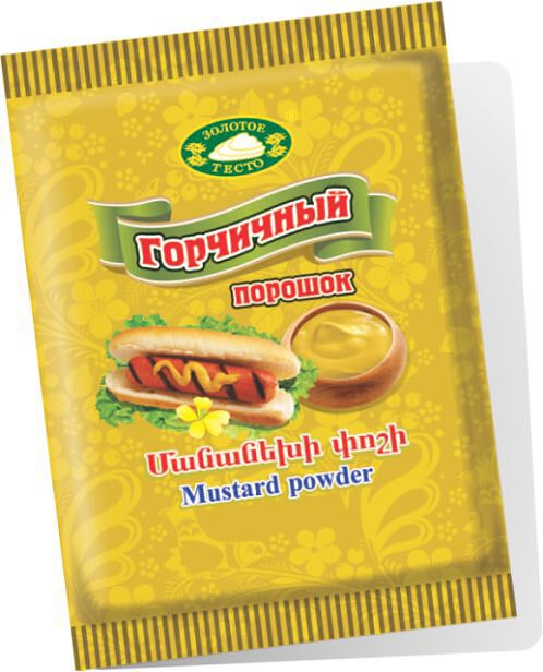 Mustard powder "Zolotoe Testo" 15g 