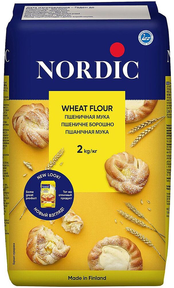 Wheat flour "Nordic" 2kg 