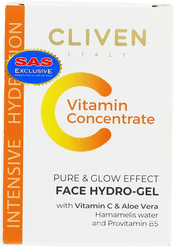 Face gel "Cliven" 50ml
