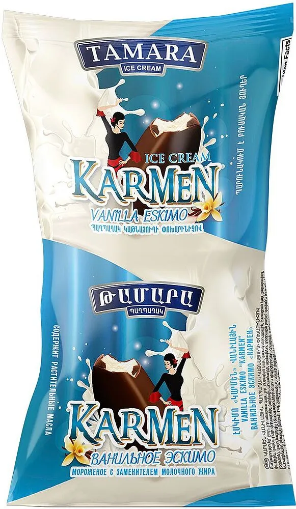 Chocolate/vanilla ice cream "Tamara Carmen" 95g  