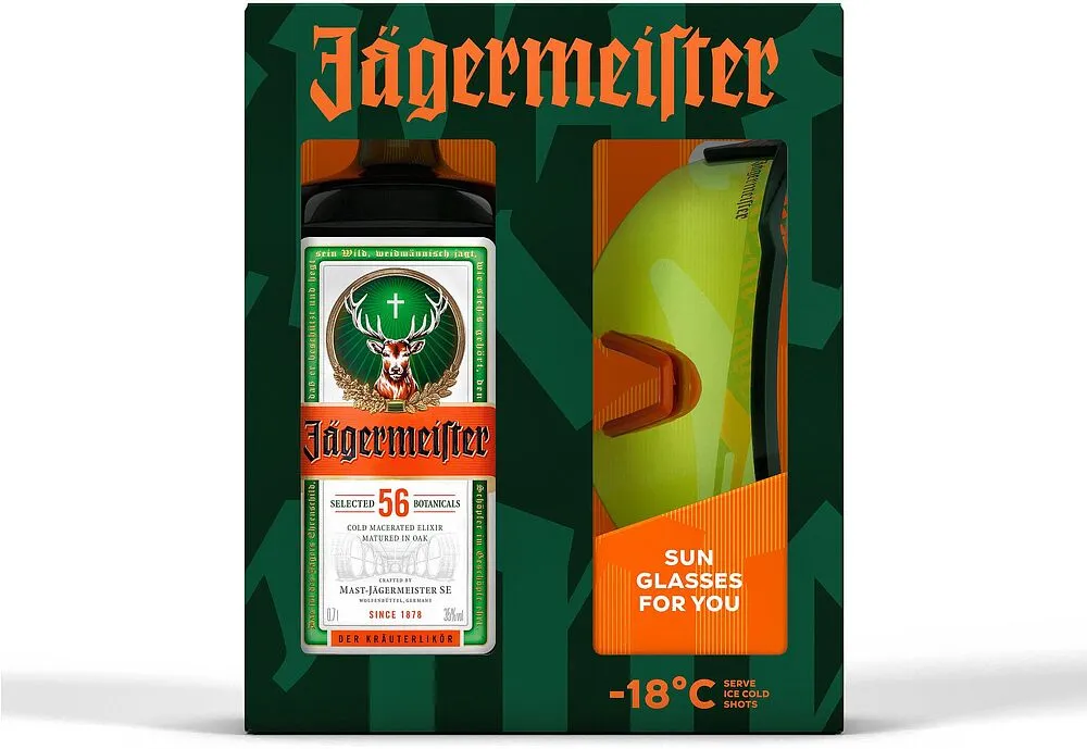 Liqueur "Jagermeister" 0.7l
