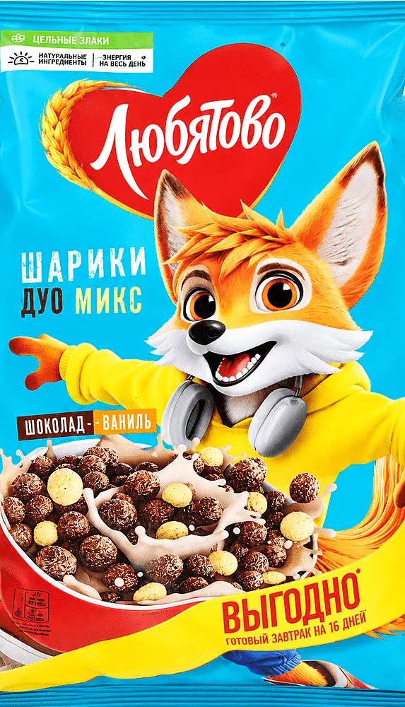 Ready breakfast "Lyubatovo Duo Mix" 500g