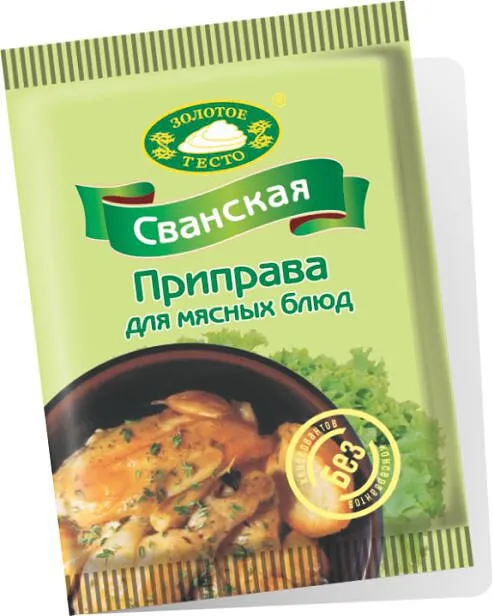 Seasoning for meat "Zolotoe Testo Svan" 20g 