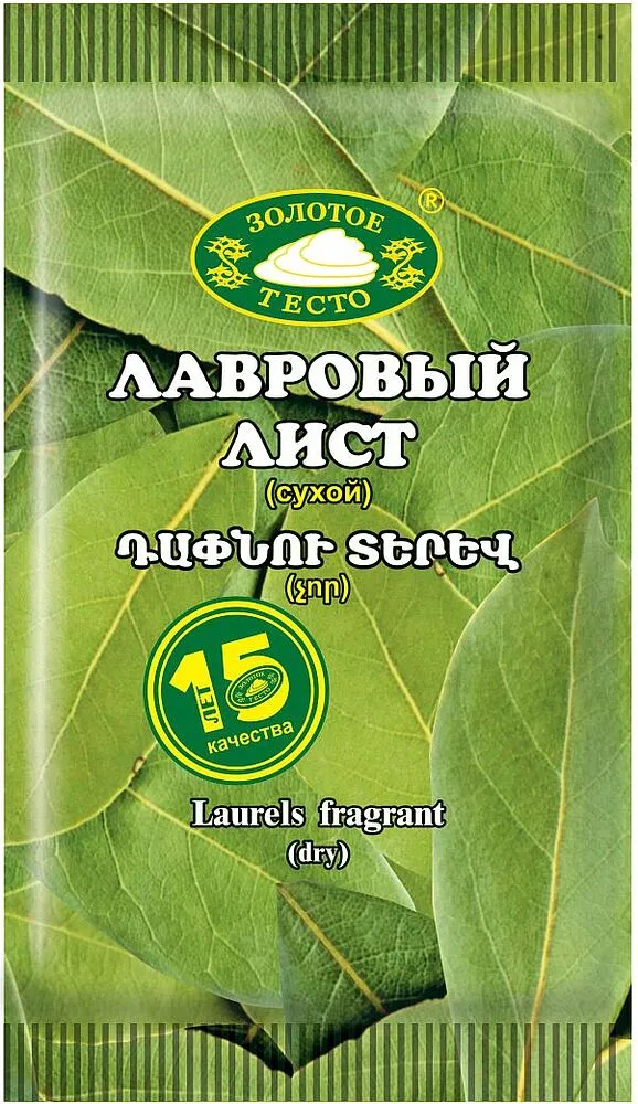 Bay leaf  "Zolotoe testo" 20g