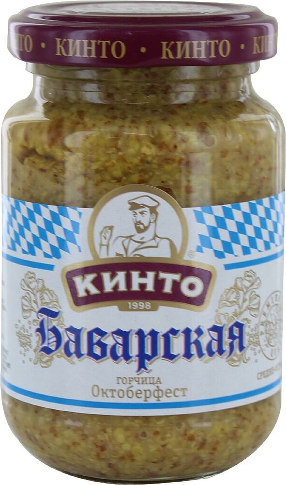 Mustard sauce "Кинто Баварская" 170g