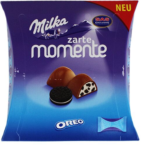Шоколадные конфеты "Milka Zarte Momente" 159г