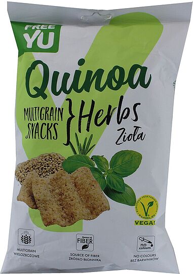 Quinoa & herbs chips 