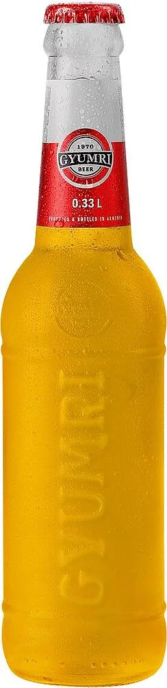 Beer "Gyumri Gold" 0.33l  