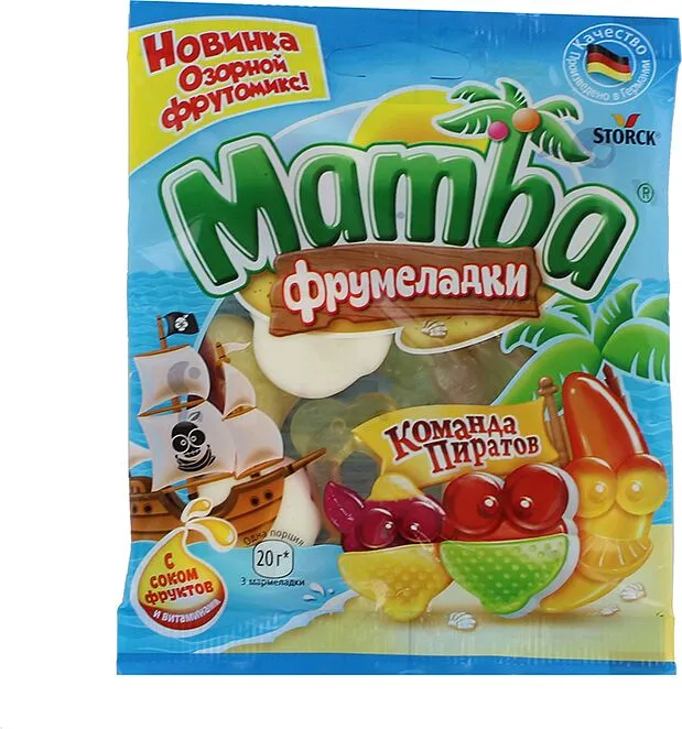 Մարմելադե կոնֆետներ «Mamba Фрумеладки» 70գ