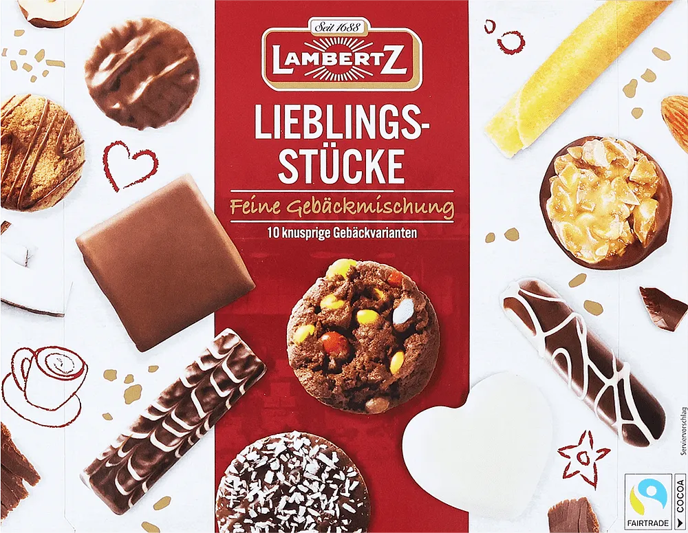 Cookies collection "Lambertz Lieblings Stucke" 250g
