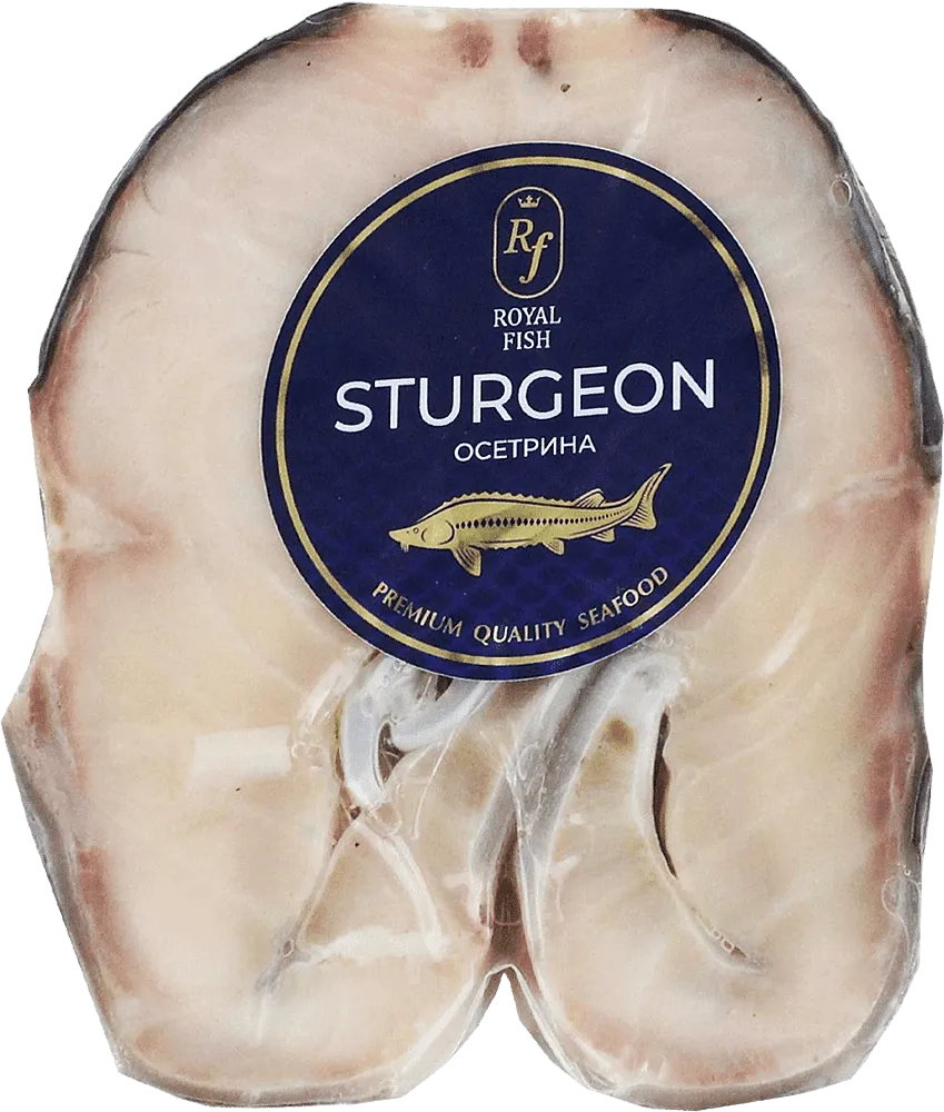 Hot smoked sturgeon "Royal Fish"
