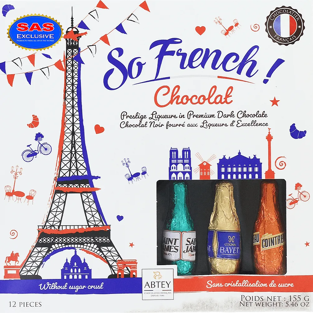 Набор шоколадных конфет "Abtey So French" 155г