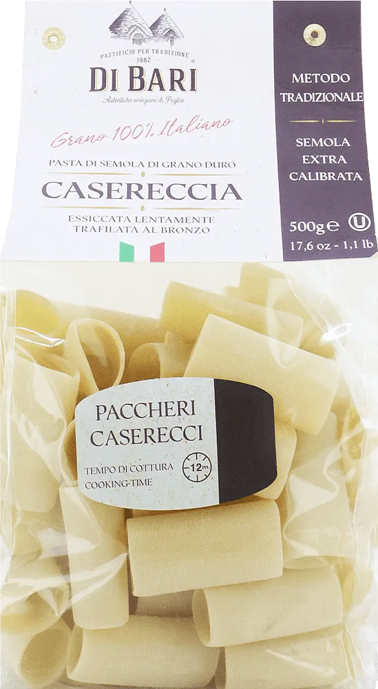 Pasta "Di Bari Paccheri Casereccia" 500g
