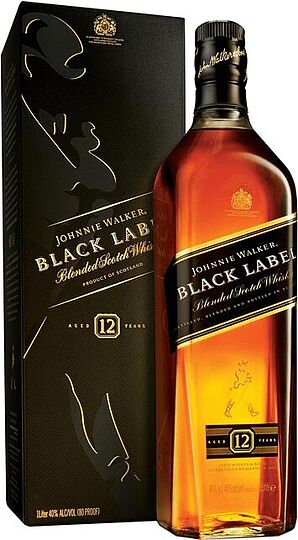 Վիսկի «Johnnie Walker Black Label» 0.75լ