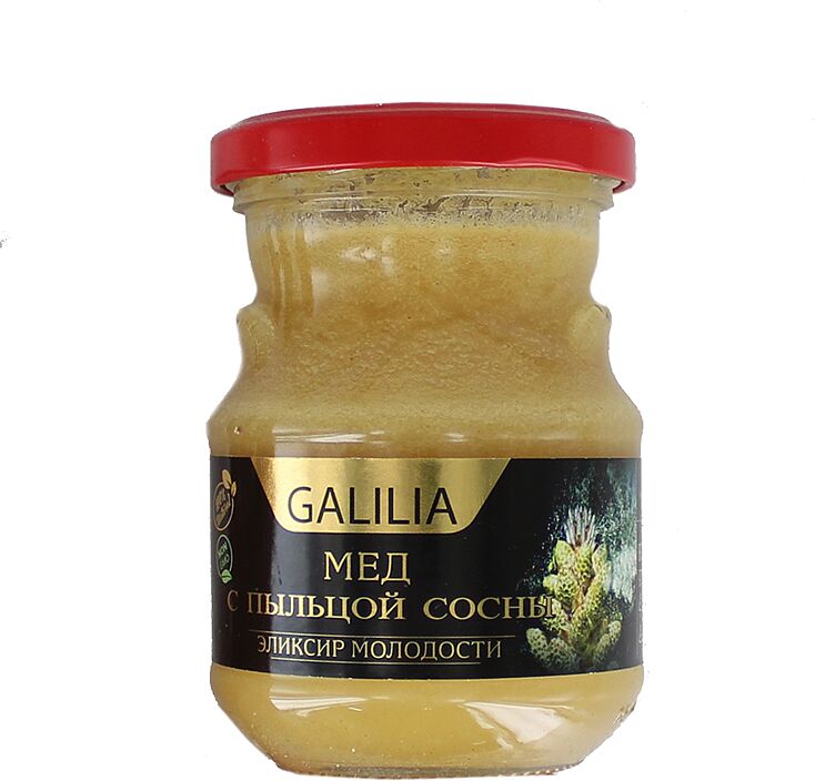 Մեղր սոճու ծաղկափոշով «Գալիլիա» 350գ 