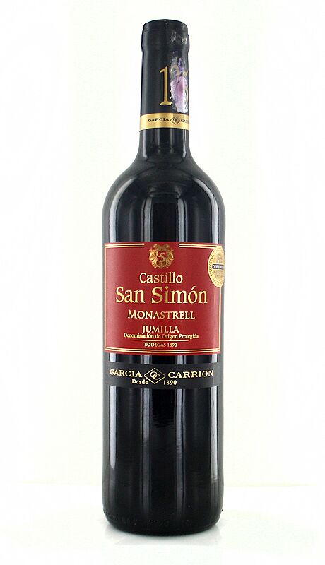 Red wine "San Simón Castillo Monastrell Jumilla"  0.75л