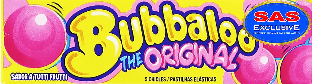 Մաստակ մրգային «Bubballo The Original» 37գ
