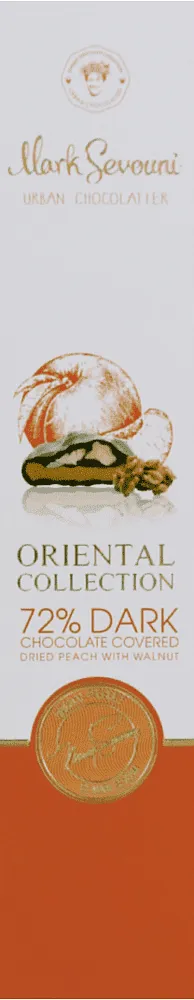 Dried peach in chocolate "Mark Sevouni Oriental" 130g
