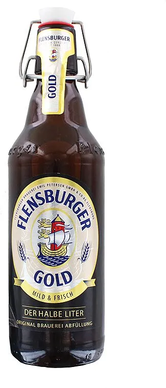 Beer "Flensburger Gold" 0.5l