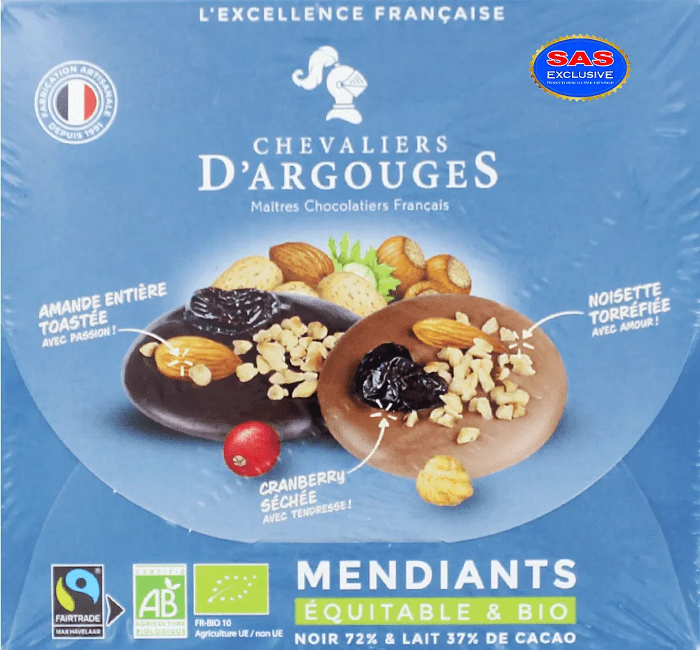 Chocolate candies collection "Chevaliers D'argouges" 135g