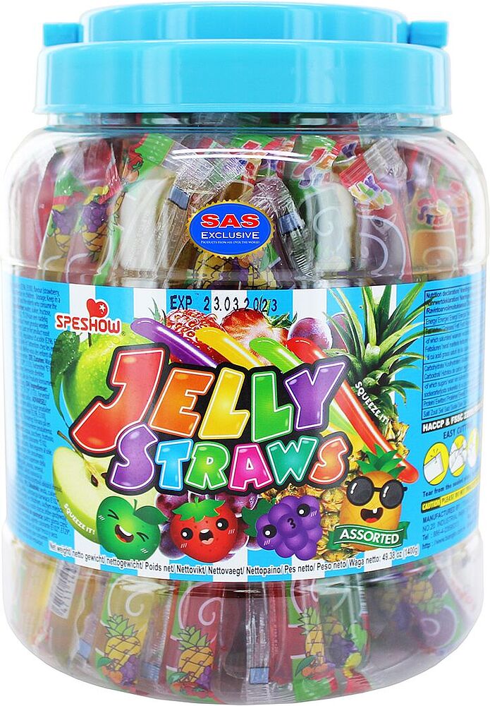 Jelly straws 