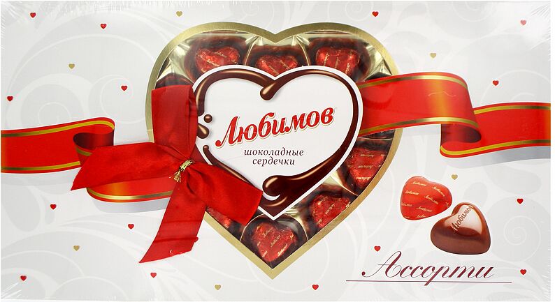 Շոկոլադե կոնֆետների հավաքածու «Любимов» 225գ