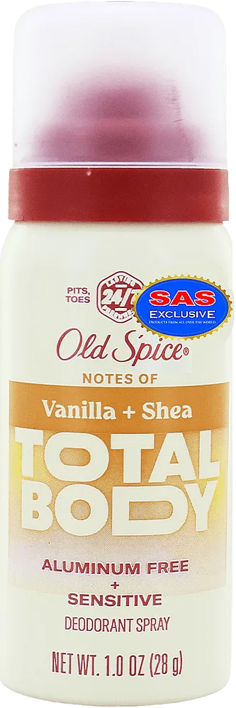 Դեզոդորանտ աէրոզոլային «Old Spice Total Body Vanilla Shea» 28գ
