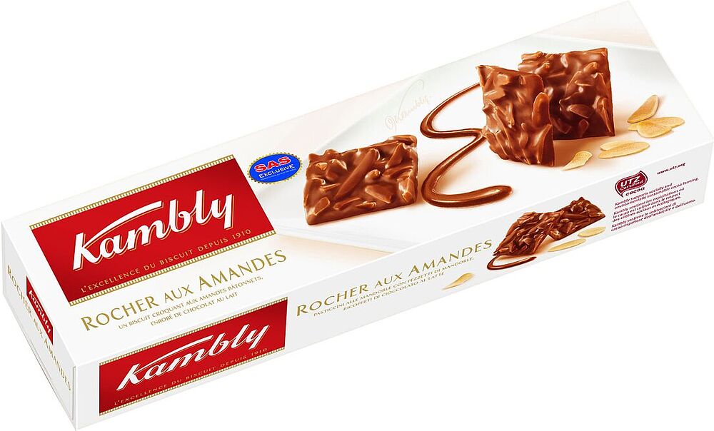 Cookies with almonds & chocolate "Kambly" 80g
