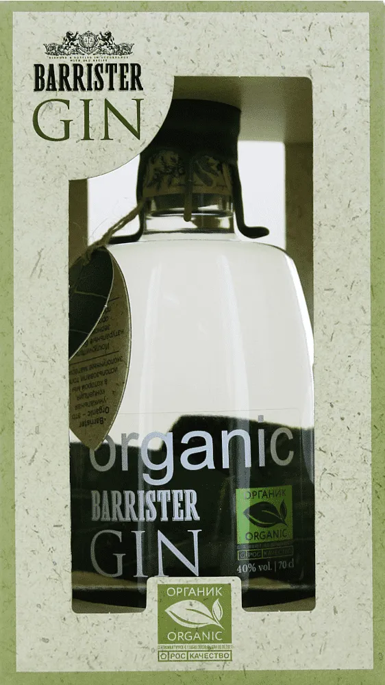 Gin "Barrister Organic" 0.7l