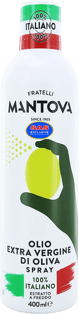 Ձեթ-սփրեյ ձիթապտղի «Mantova Extra Vergine Spray» 400մլ
