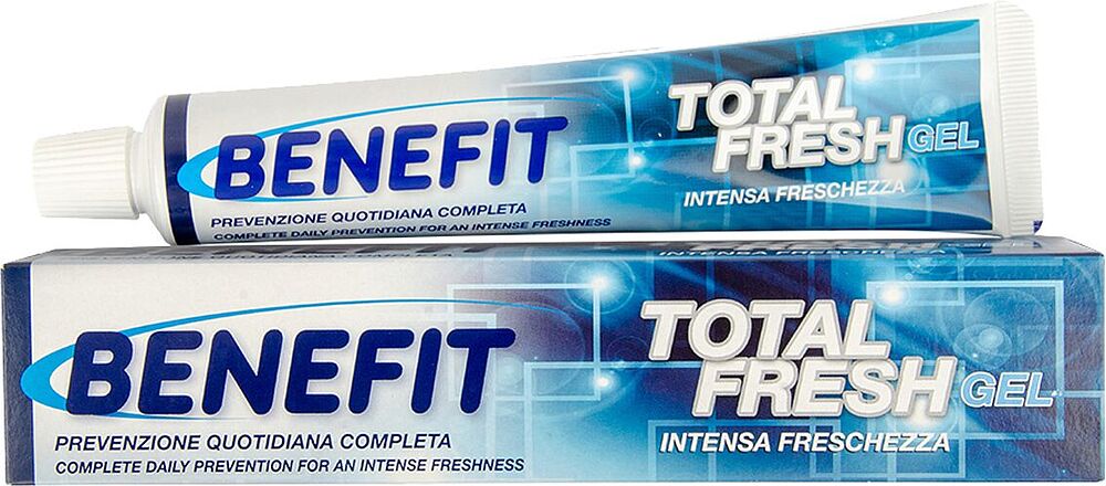 Ատամի մածուկ «Benefit Total Fresh» 75մլ
