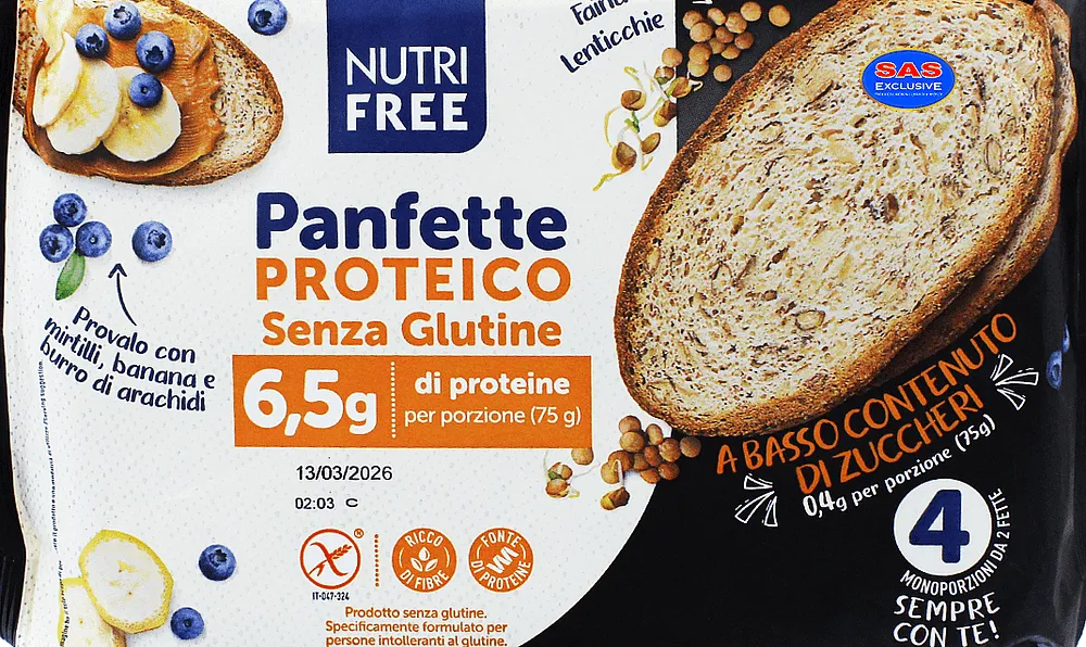 Sliced ​​bread "Nutri Free Protein" 300g