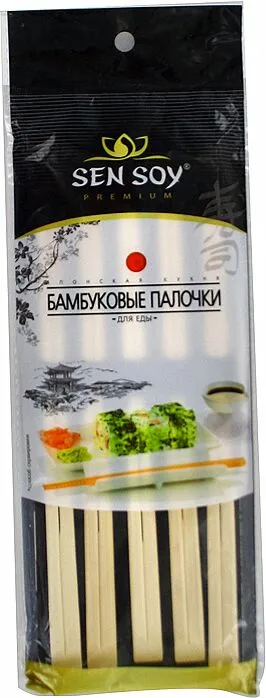 Bamboo chopsticks "Sen Soy Premium"