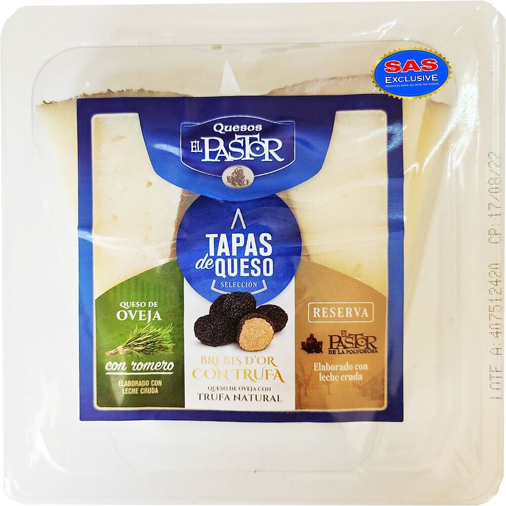 Assorted cheese "Quesos El Pastor Tapas" 150g
