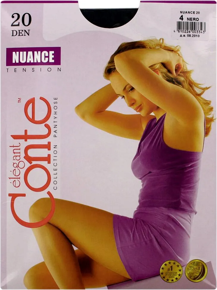 Black tights "Conte Elegant Nuance 20 Den N4"   