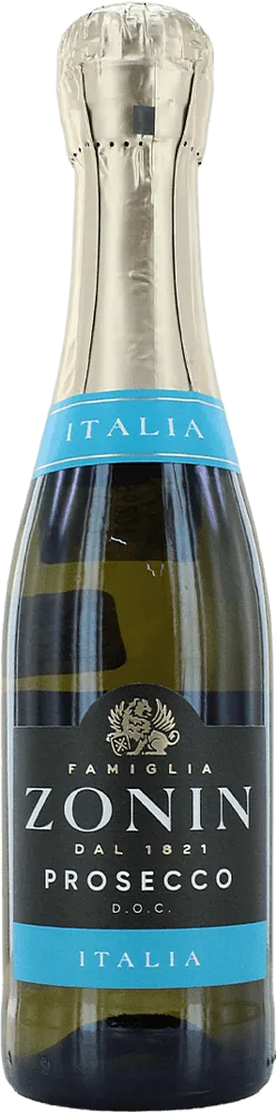 Вино игристое "Zonin Prosecco DOC Brut" 200мл