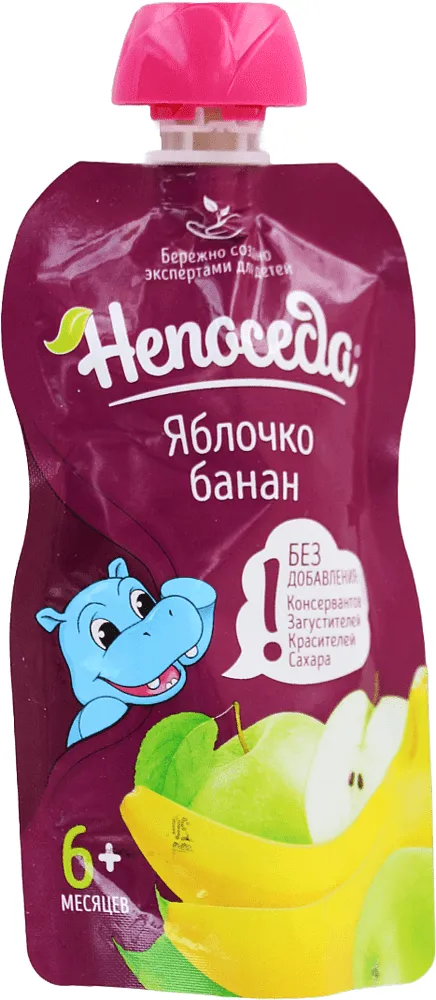 Banana & apple puree "Neposeda" 90g